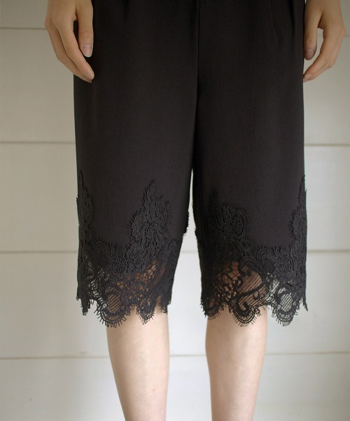 TELOPLAN(テーロプラン)の「【TELOPLAN】26SS新作 Ersen Half Pants / エルセンハーフパンツ(その他パンツ・レディース・DK.Brn/Black・ONE SIZE)」の3枚目の写真