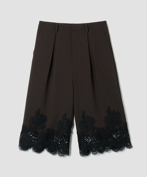 TELOPLAN(テーロプラン)の「【TELOPLAN】26SS新作 Ersen Half Pants / エルセンハーフパンツ(その他パンツ・レディース・DK.Brn/Black・ONE SIZE)」の8枚目の写真