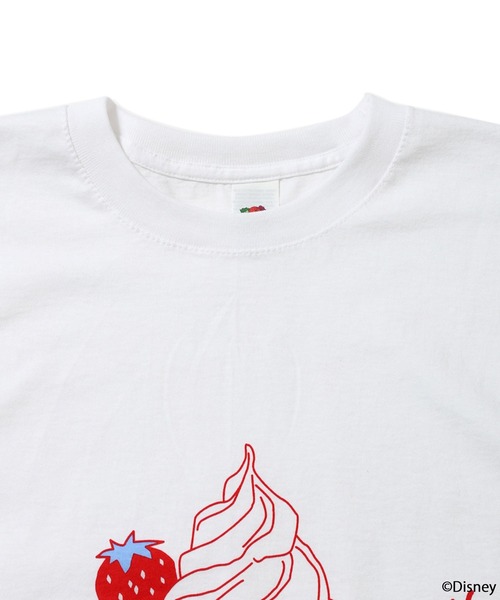 FRUIT OF THE LOOM(フルーツオブザルーム)の「FTL×Disney SWEET POP・Berry good T-shirt(Tシャツ/カットソー・メンズ・ホワイト系その他2/ホワイト系その他・M/XL/L)」の7枚目の写真