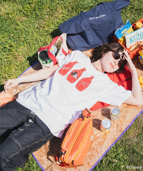 FRUIT OF THE LOOM(フルーツオブザルーム)の「FTL×Disney SWEET POP・Berry good T-shirt(Tシャツ/カットソー・メンズ・ホワイト系その他2/ホワイト系その他・M/XL/L)」の16枚目の写真