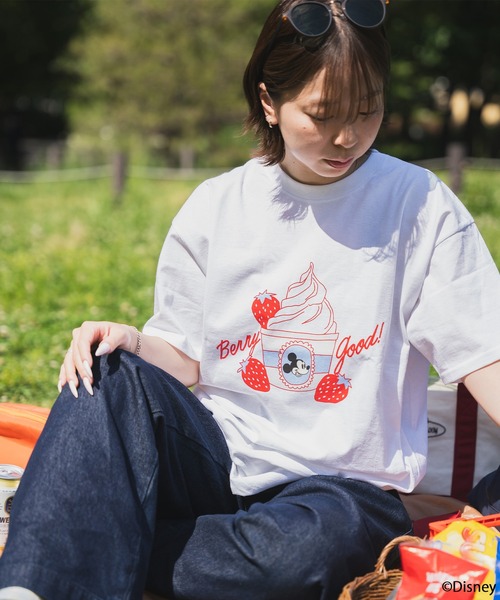 FRUIT OF THE LOOM(フルーツオブザルーム)の「FTL×Disney SWEET POP・Berry good T-shirt(Tシャツ/カットソー・メンズ・ホワイト系その他2/ホワイト系その他・M/XL/L)」の20枚目の写真