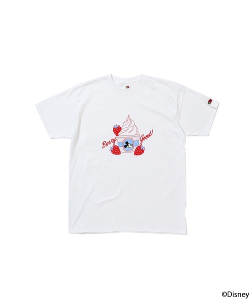 FRUIT OF THE LOOM(フルーツオブザルーム)の「FTL×Disney SWEET POP・Berry good T-shirt(Tシャツ/カットソー・メンズ・ホワイト系その他2/ホワイト系その他・M/XL/L)」の4枚目の写真