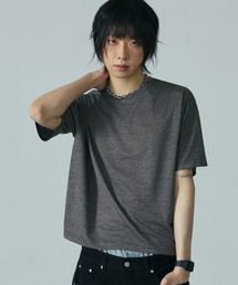 LXT（エルエックスティー）の「アイスクールメッシュ冷感クロップTシャツ[チャコール]（Tシャツ/カットソー）」