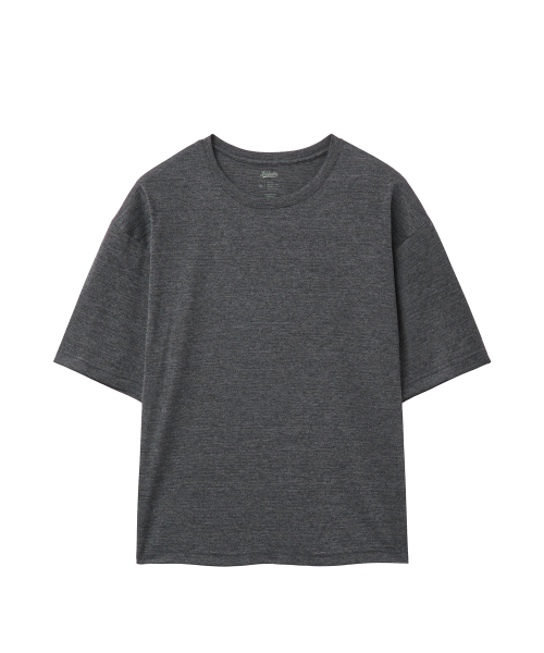 LXT（エルエックスティー）の「アイスクールメッシュ冷感クロップTシャツ[チャコール]（Tシャツ/カットソー・メンズ・その他・MEDIUM/LARGE/X-LARGE）」の4枚目の写真