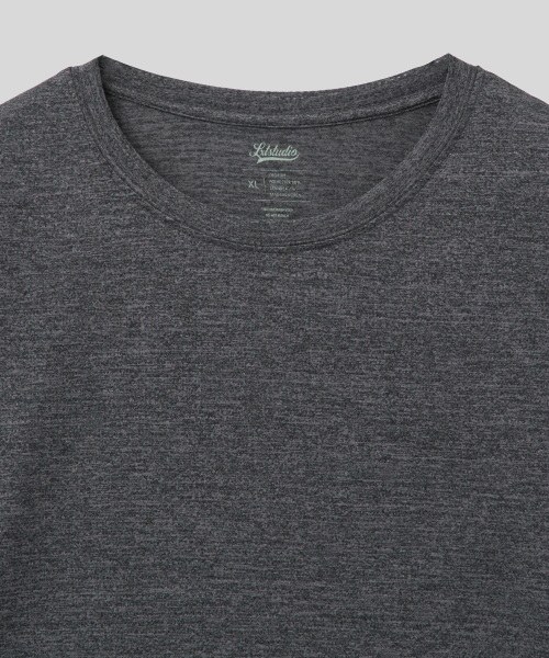 LXT（エルエックスティー）の「アイスクールメッシュ冷感クロップTシャツ[チャコール]（Tシャツ/カットソー・メンズ・その他・MEDIUM/LARGE/X-LARGE）」の5枚目の写真