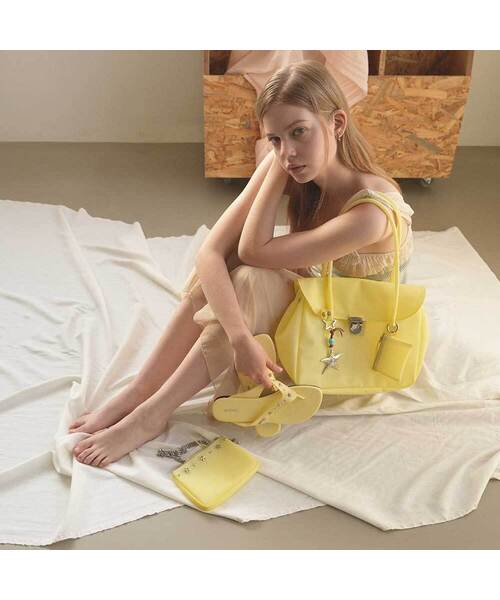 セール】Candy Jelly Tote Bag & Card Wallet _5Colors（トートバッグ