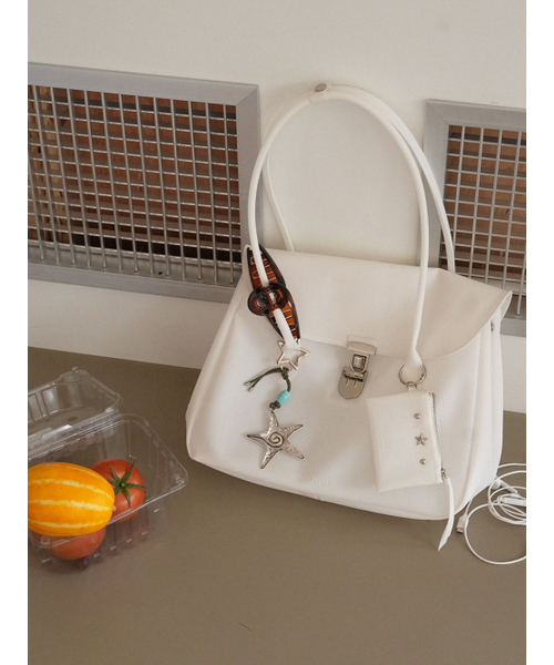 OMNIPOTENT(オムニポテント)の「Candy Jelly Tote Bag & Card Wallet _5Colors(トートバッグ・レディース・ホワイト/クリアイエロー/レッド/ピンク/ライトブルー・FREE)」の8枚目の写真