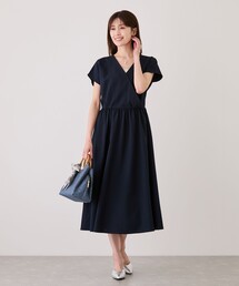 カシュクールワンピース