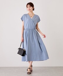 カシュクールワンピース
