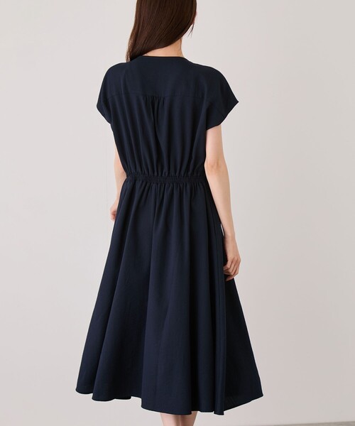 Jayro(ジャイロ)の「カシュクールワンピース(ワンピース・レディース・ネイビー/ブルー系その他6/ブラック・M)」の10枚目の写真
