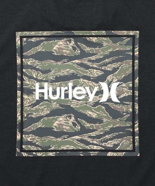 Hurley （ハーレー）の「【Hurley:ハーレー】キッズ水陸両用ノースリーブラッシュガード　吸水速乾×UPF50+　ファントム　PHANTOM CAMO SQUARE LOGO SLEEVELESS（ラッシュガード・キッズ・ホワイト/ブラック・160/150/130）」の9枚目の写真