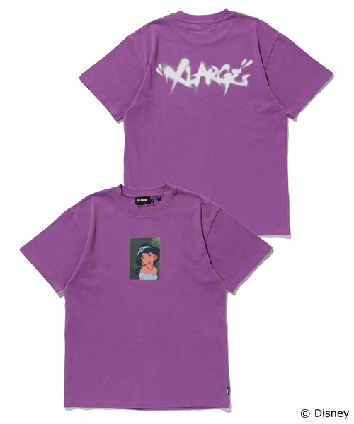 Disney(ディズニー)の「ALADDIN / S/S TEE(Tシャツ/カットソー・メンズ・パープル/ホワイト・S/M/XS/L/XL)」の8枚目の写真