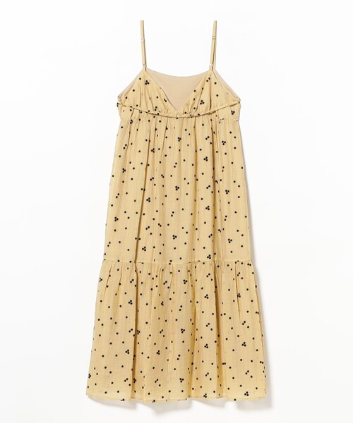 Ray BEAMS(レイビームス)の「刺繍 ティアード キャミ ワンピース(ワンピース・レディース・ブラック/クリーム・ONE SIZE)」の20枚目の写真