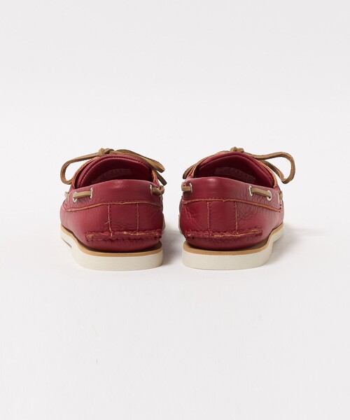 Timberland(ティンバーランド)の「<Timberland> 2EYE CLASSIC/シューズ(モカシン/デッキシューズ・メンズ・レッド・26cm/27cm)」の5枚目の写真