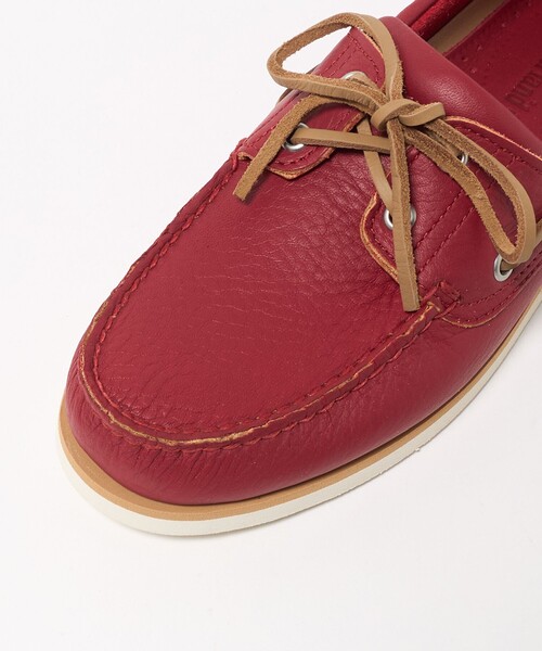 Timberland(ティンバーランド)の「<Timberland> 2EYE CLASSIC/シューズ(モカシン/デッキシューズ・メンズ・レッド・26cm/27cm)」の8枚目の写真