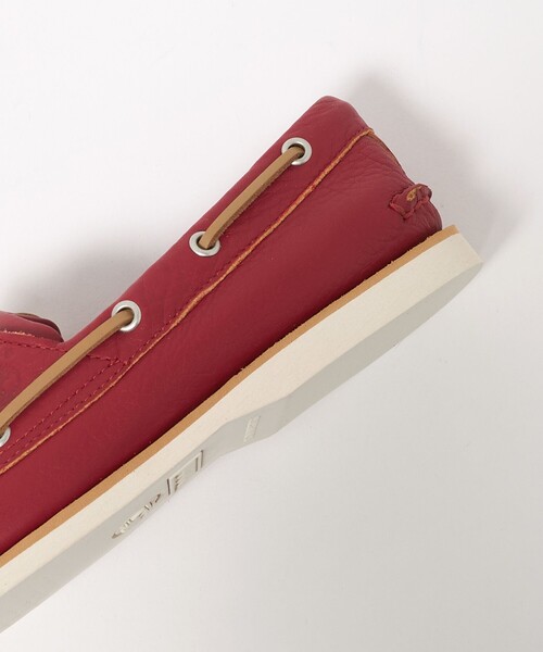 Timberland(ティンバーランド)の「<Timberland> 2EYE CLASSIC/シューズ(モカシン/デッキシューズ・メンズ・レッド・26cm/27cm)」の9枚目の写真