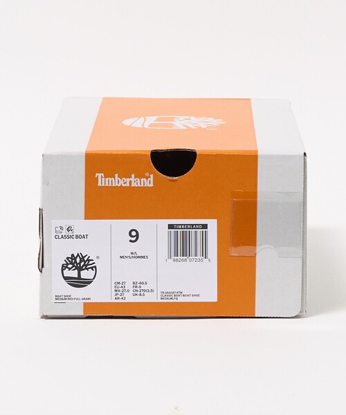 Timberland(ティンバーランド)の「<Timberland> 2EYE CLASSIC/シューズ(モカシン/デッキシューズ・メンズ・レッド・26cm/27cm)」の11枚目の写真