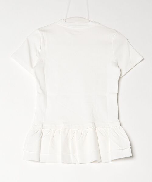 gossip！ロサンゼルス（ゴシップロサンゼルス）の「YUGA　ボリュームフリル　ペプラムTシャツ（Tシャツ/カットソー・レディース・ホワイト・L/M）」の8枚目の写真