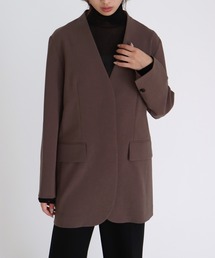 【B7/ベーセッツ】nocollar jacket(ノーカラージャケット)