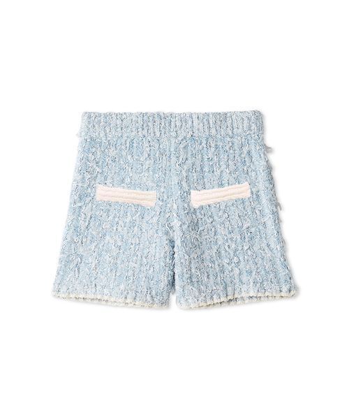 FURFUR(ファーファー)の「ファンシーツイードニットパンツ(その他パンツ・レディース・ライトブルー/ブラック/アイボリー・F)」の17枚目の写真