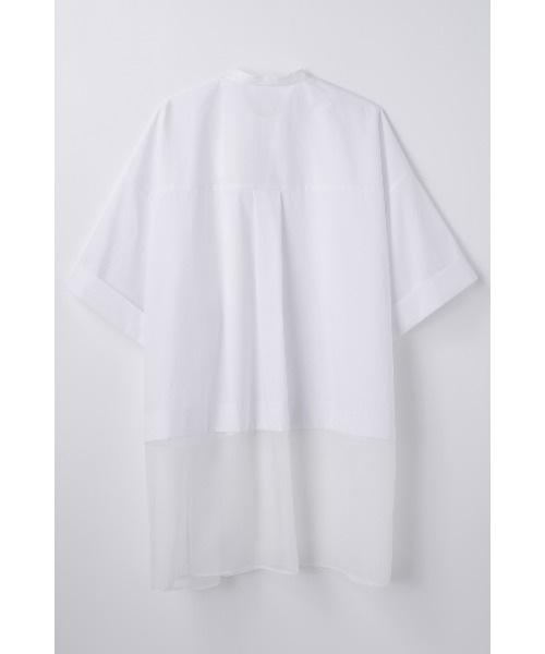 ENFOLD(エンフォルド)の「SHEER BOTTOM SHIRT(Tシャツ/カットソー・レディース・ホワイト/ネイビー・38)」の11枚目の写真