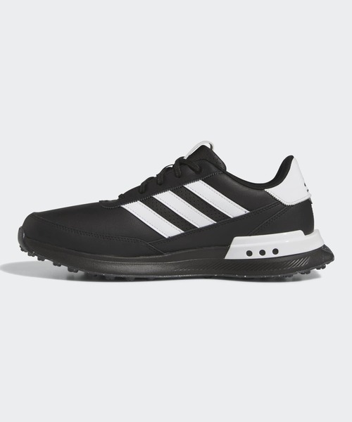 adidas（アディダス）の「S2G SL レザー 24 【adidas Golf/アディダスゴルフ】（スニーカー・メンズ・ブラック×ホワイト・25.0cm/24.5cm/28.0cm/27.5cm/27.0cm/26.5cm/26.0cm/25.5cm）」の6枚目の写真