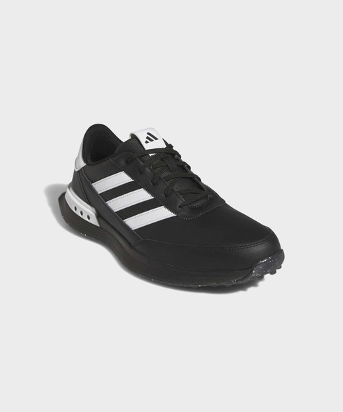 adidas（アディダス）の「S2G SL レザー 24 【adidas Golf/アディダスゴルフ】（スニーカー・メンズ・ブラック×ホワイト・25.0cm/24.5cm/28.0cm/27.5cm/27.0cm/26.5cm/26.0cm/25.5cm）」の4枚目の写真