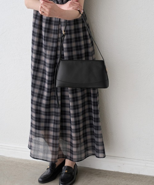 ROPE' PICNIC(ロペピクニック)の「me fit BAG フィットワイド ショルダーバッグ/2WAY(ショルダーバッグ・レディース・キナリ/ブラック・FREE)」の20枚目の写真