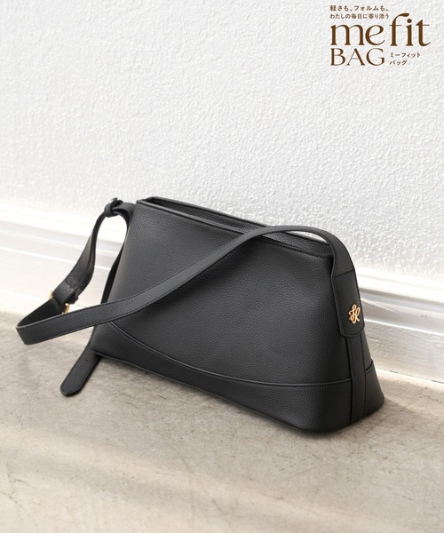 ROPE' PICNIC(ロペピクニック)の「me fit BAG フィットワイド ショルダーバッグ/2WAY(ショルダーバッグ・レディース・キナリ/ブラック・FREE)」の18枚目の写真