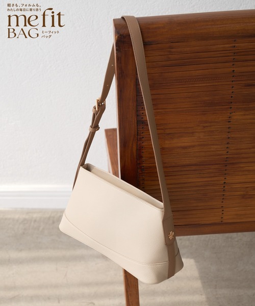 ROPE' PICNIC(ロペピクニック)の「me fit BAG フィットワイド ショルダーバッグ/2WAY(ショルダーバッグ・レディース・キナリ/ブラック・FREE)」の22枚目の写真