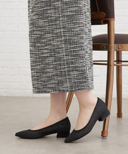ESPERANZA(エスペランサ)の「シャイニーポインテッドパンプス(パンプス・レディース・シルバー/ブラック系2・23.0cm/24.5cm/23.5cm/22.5cm/22.0cm/25.0cm/24.0cm)」の6枚目の写真