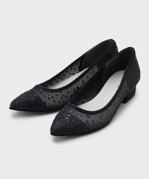 ESPERANZA(エスペランサ)の「シャイニーポインテッドパンプス(パンプス・レディース・シルバー/ブラック系2・23.0cm/24.5cm/23.5cm/22.5cm/22.0cm/25.0cm/24.0cm)」の10枚目の写真