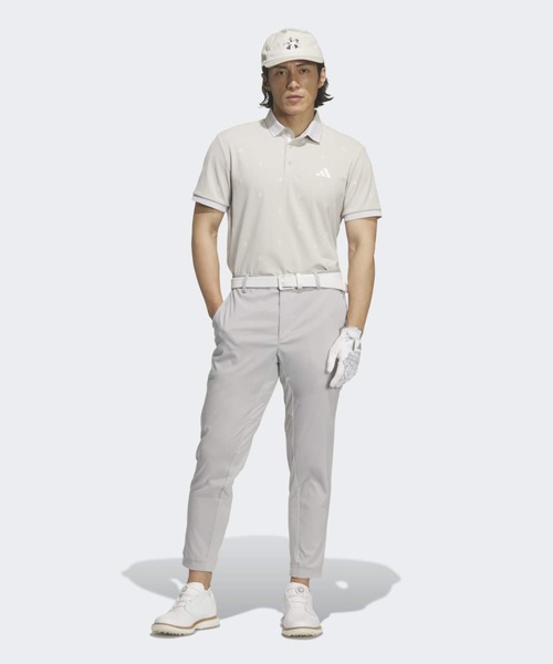 adidas(アディダス)の「モノグラム 半袖ポロシャツ【adidas Golf/アディダスゴルフ】(ポロシャツ・メンズ・グレー・SMALL/MEDIUM/LARGE/X-LARGE/XX-LARGE/3XL)」の4枚目の写真