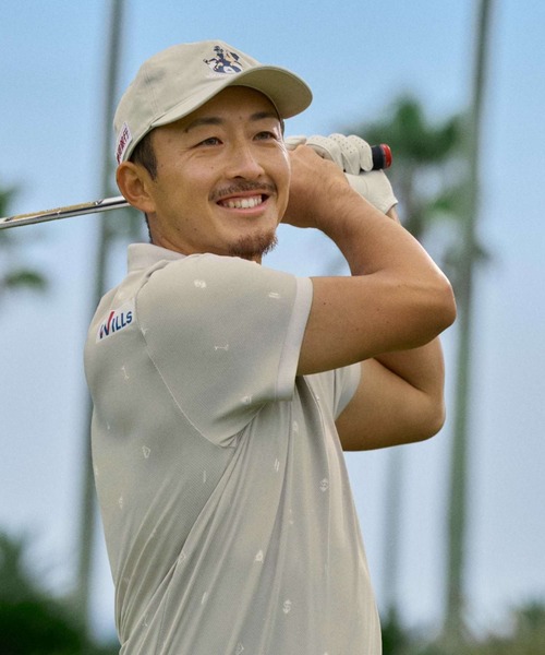 adidas(アディダス)の「モノグラム 半袖ポロシャツ【adidas Golf/アディダスゴルフ】(ポロシャツ・メンズ・グレー・SMALL/MEDIUM/LARGE/X-LARGE/XX-LARGE/3XL)」の9枚目の写真