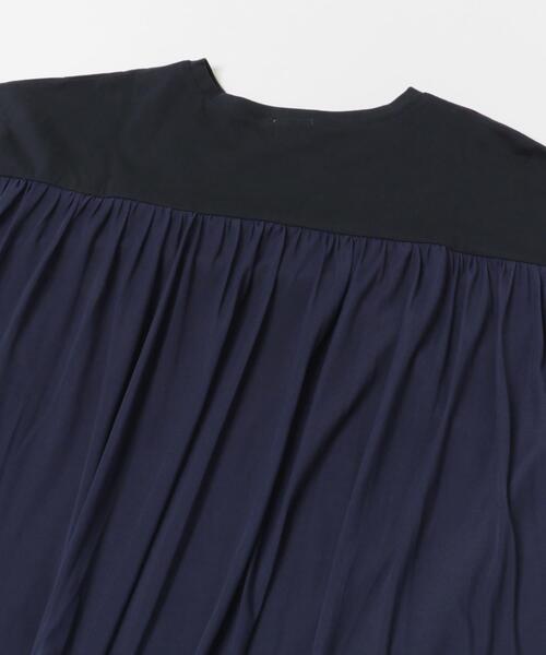 URBAN RESEARCH DOORS(アーバンリサーチドアーズ)の「バックシアー切替プルオーバー(Tシャツ/カットソー・レディース・ネイビー/オフホワイト・FREE)」の22枚目の写真