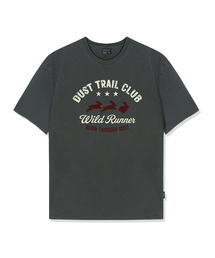 レバットランナー ピグメントオーバーサイズ半袖Tシャツ