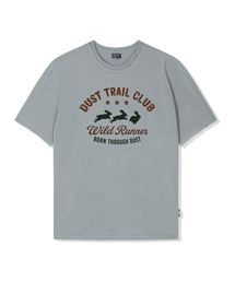 QUTON（ク―トン）の「レバットランナー ピグメントオーバーサイズ半袖Tシャツ（Tシャツ/カットソー）」