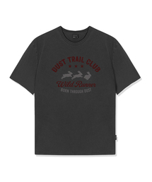 QUTON（ク―トン）の「レバットランナー ピグメントオーバーサイズ半袖Tシャツ（Tシャツ/カットソー）」