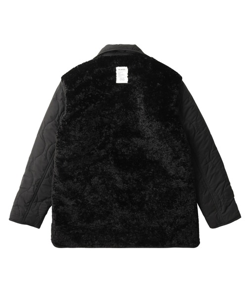 MILKFED.（ミルクフェド）の「REVERSIBLE QUILTED LOGO LONG COAT（その他アウター・レディース・ブラック/オフホワイト/オリーブ・S/M）」の21枚目の写真