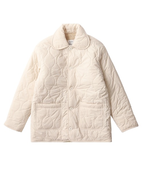 MILKFED.（ミルクフェド）の「REVERSIBLE QUILTED LOGO LONG COAT（その他アウター・レディース・ブラック/オフホワイト/オリーブ・S/M）」の22枚目の写真