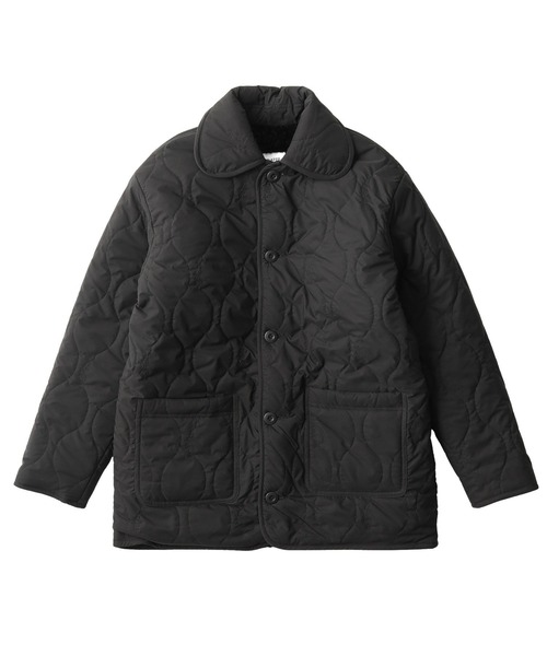 MILKFED.（ミルクフェド）の「REVERSIBLE QUILTED LOGO LONG COAT（その他アウター・レディース・ブラック/オフホワイト/オリーブ・S/M）」の12枚目の写真