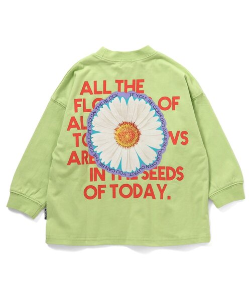 F.O.KIDS(エフオーキッズ)の「バックプリントロンT(Tシャツ/カットソー・キッズ・レインボー/ブラック/ピンク/ライム/オフホワイト・140/150/110/100/120/130/90/80)」の3枚目の写真