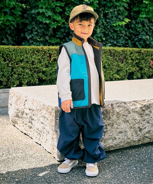F.O.KIDS(エフオーキッズ)の「バックプリントロンT(Tシャツ/カットソー・キッズ・レインボー/ブラック/ピンク/ライム/オフホワイト・140/150/110/100/120/130/90/80)」の10枚目の写真