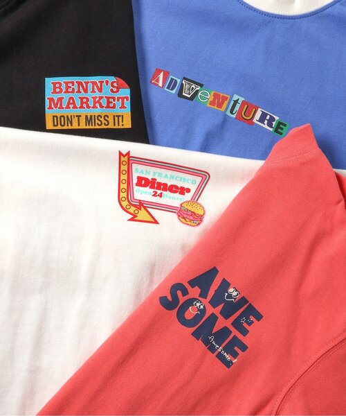 F.O.KIDS(エフオーキッズ)の「バックプリントロンT(Tシャツ/カットソー・キッズ・レインボー/ブラック/ピンク/ライム/オフホワイト・140/150/110/100/120/130/90/80)」の14枚目の写真