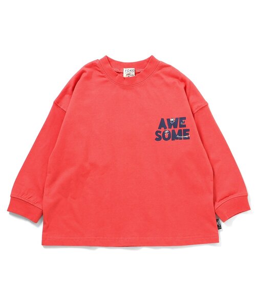F.O.KIDS(エフオーキッズ)の「バックプリントロンT(Tシャツ/カットソー・キッズ・レインボー/ブラック/ピンク/ライム/オフホワイト・140/150/110/100/120/130/90/80)」の19枚目の写真