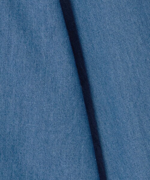 A DAY IN THE LIFE UNITED ARROWS（アデイインザライフユナイテッドアローズ）の「インディゴツイル カッタウェイカラーシャツ＜A DAY IN THE LIFE＞（シャツ/ブラウス・メンズ・コバルトブルー/ロイヤルブルー・L/M/S/XL）」の7枚目の写真