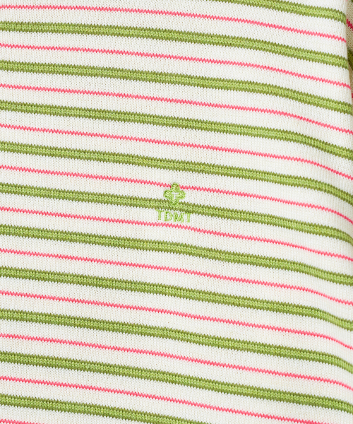 TTUDEMENT(トュードメント)の「STRIPE LONG SLEEVE POLO KNIT_IVORY(ニット/セーター・レディース・その他・FREE)」の6枚目の写真