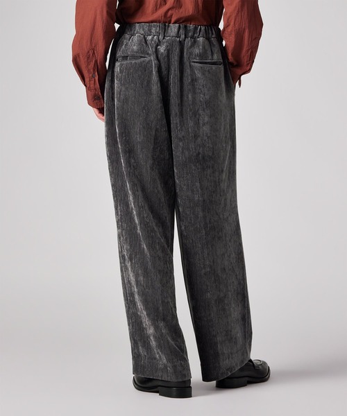 PS Paul Smith(ピーエスポールスミス)の「カットベロア バギーパンツ / 262721 EXTR01(その他パンツ・メンズ・ネイビー/ブラウン/グレー/ワインレッド・SMALL/MEDIUM)」の6枚目の写真