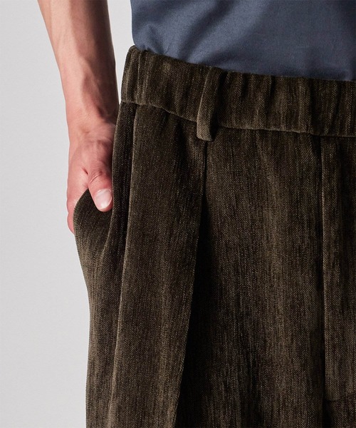 PS Paul Smith(ピーエスポールスミス)の「カットベロア バギーパンツ / 262721 EXTR01(その他パンツ・メンズ・ネイビー/ブラウン/グレー/ワインレッド・SMALL/MEDIUM)」の17枚目の写真
