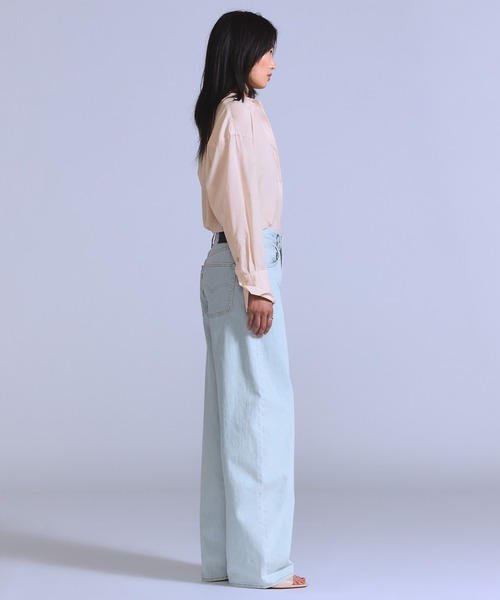 Levi's(リーバイス)の「Levi's/リーバイス BLUETAB(TM) DROP バレルジーンズ(デニムパンツ・レディース・ライトインディゴブルー・28inch/27inch/26inch/25inch/24inch/23inch)」の10枚目の写真